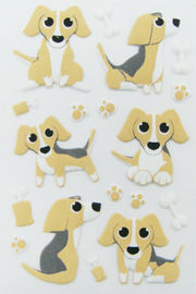 家の壁の装飾の習慣によって印刷される取り外し可能のための小犬のふくらんでいる動物のステッカー